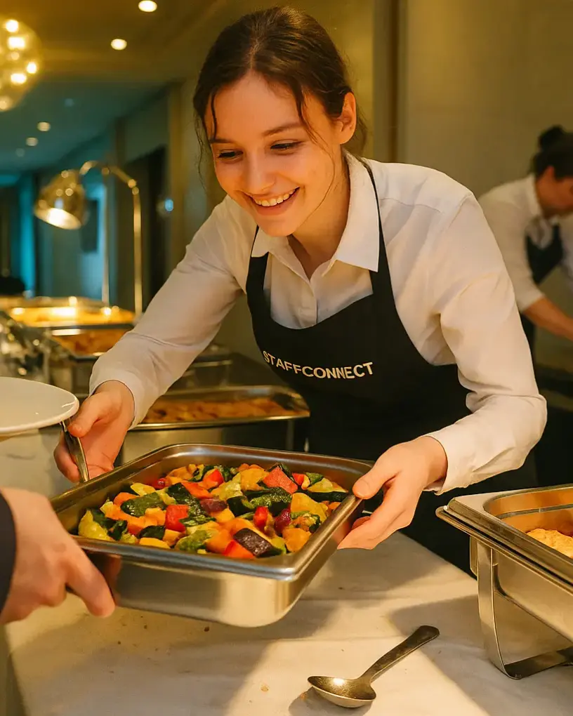 20 Servicekräfte kurzfristig für eine Veranstaltung in Mitte
