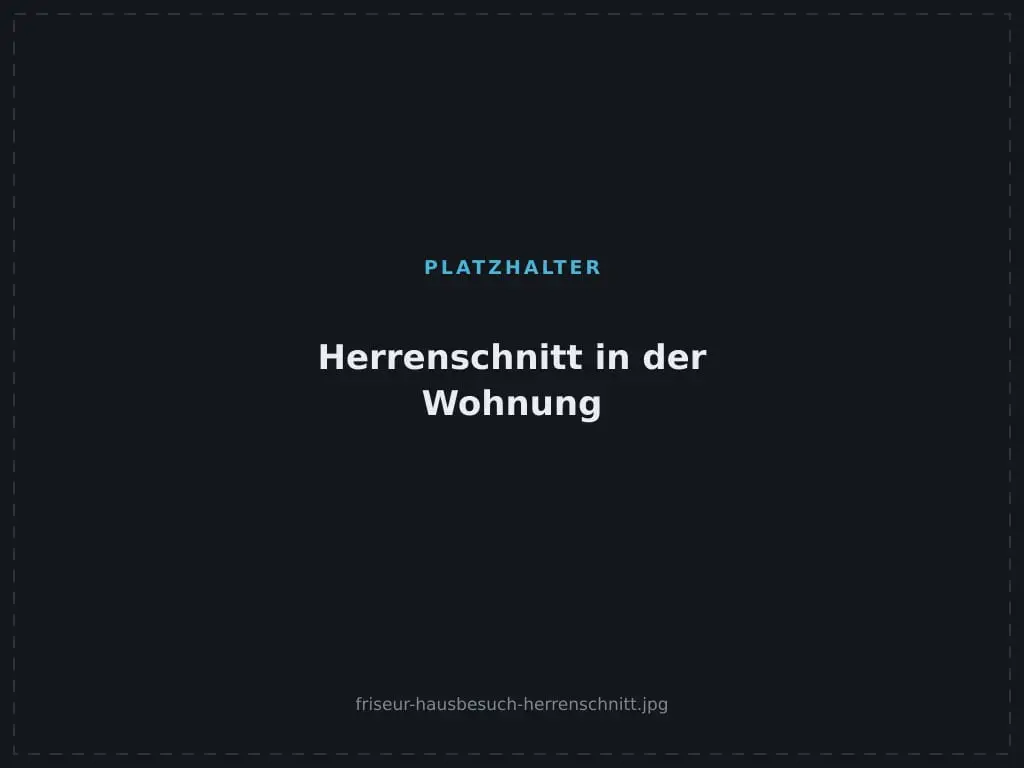 Herrenschnitt, Bart und Kinder