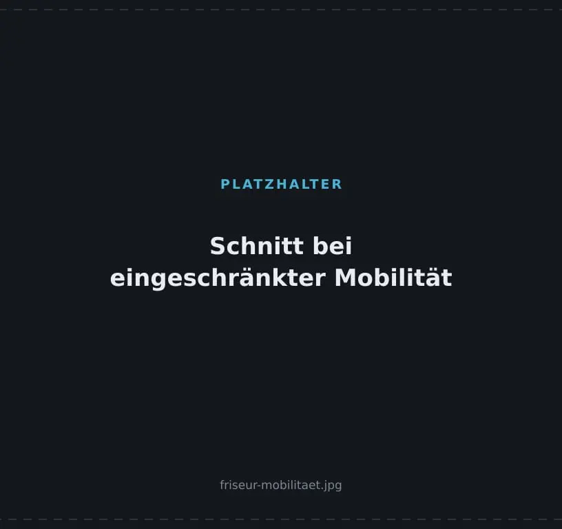 Nach Operation, Krankheit oder bei eingeschränkter Mobilität