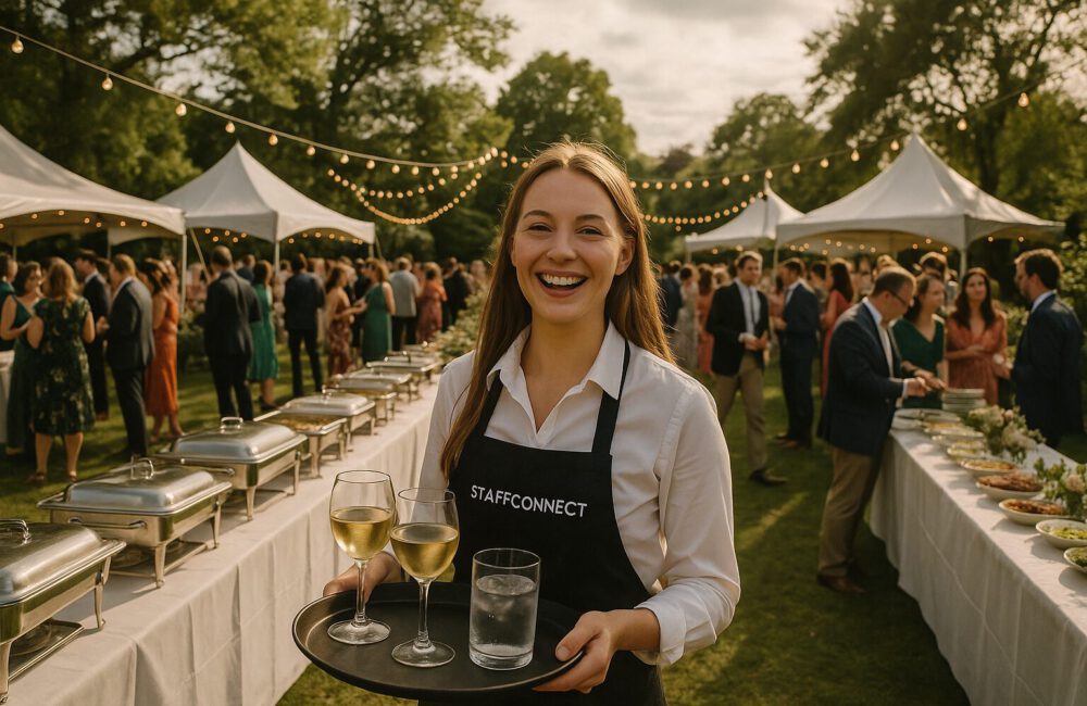 Outdoor Sommerfest Kellner